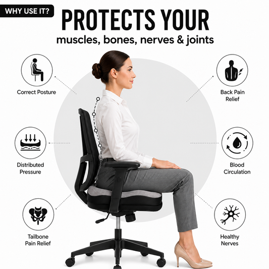 Ergowav SitWell Coccyx Cushion
