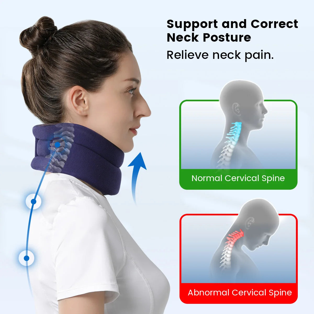 Ergowav NeckRest Pro Cervical Support Collar