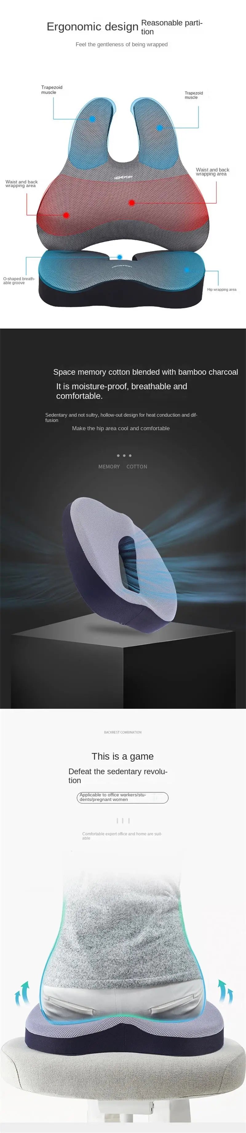 Ergowav SitWell Coccyx Cushion