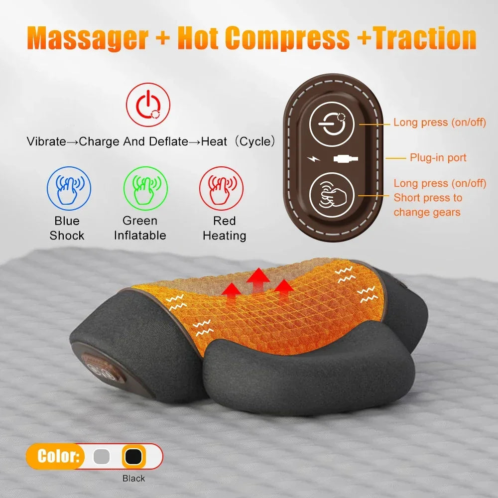 Ergowav NeckRelief Pro 3-in-1 Heating Massager
