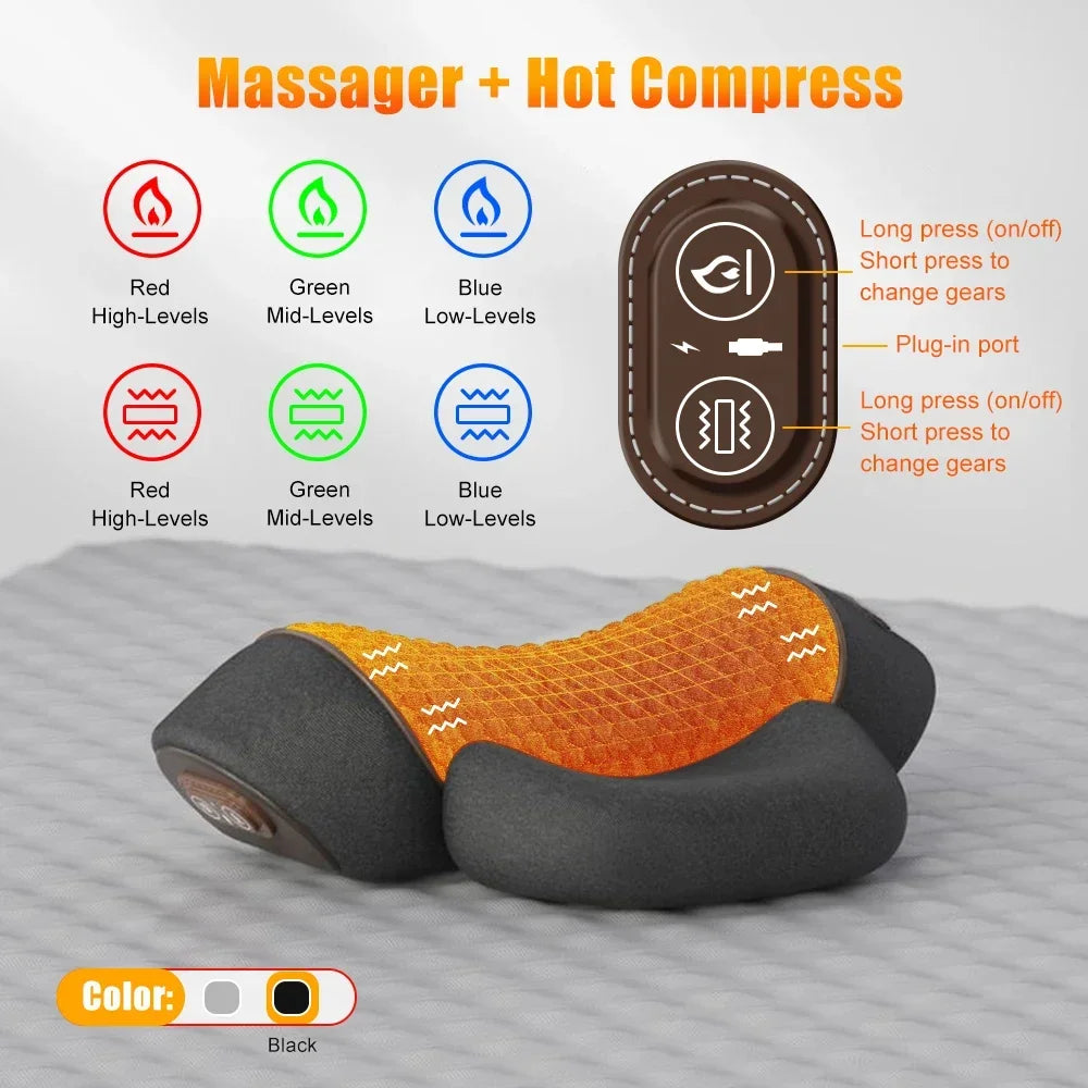 Ergowav NeckRelief Pro 3-in-1 Heating Massager