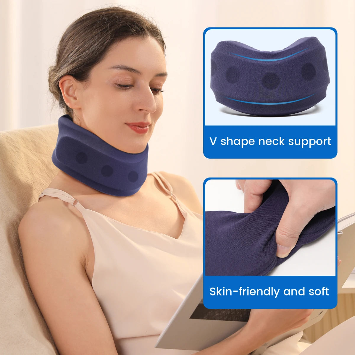 Ergowav NeckRest Pro Cervical Support Collar