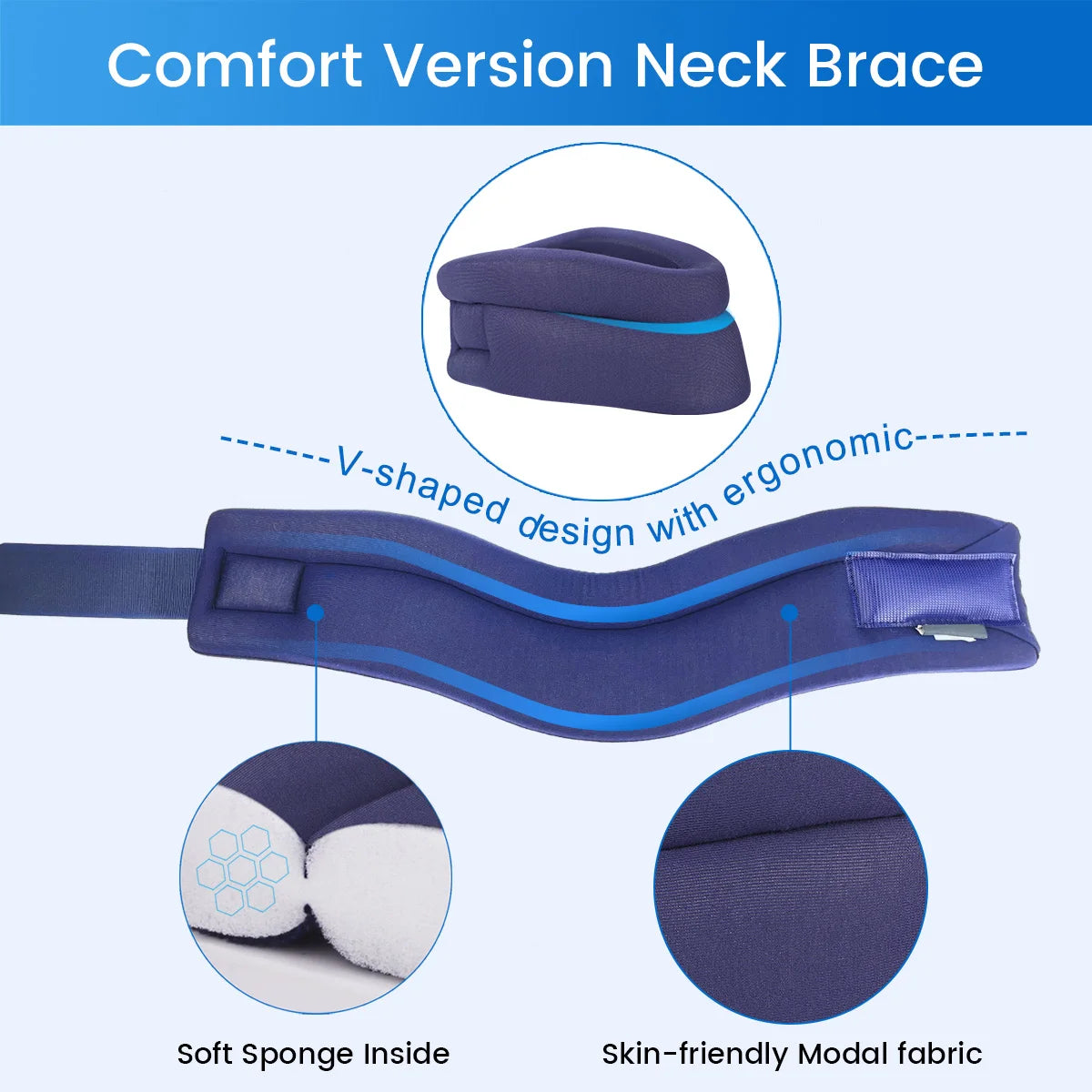 Ergowav NeckRest Pro Cervical Support Collar